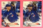 2 - 2016 Topps, Blue Jays - MARCO ESTRADA "1 regular & 1 Walmart Snowflake"