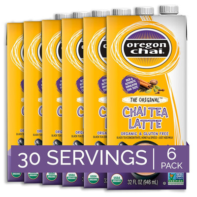 Original Chai Concentrate, 32 Fluid Ounce (Pack of 6)