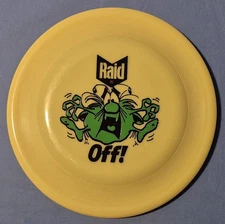 Raid's Off Flying Disc Frisbee