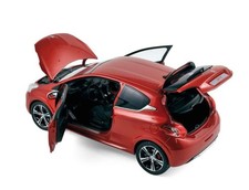 Peugeot 208 GTi 2013 Ruby Red Closed-Box Collection Car Norev 1:18
