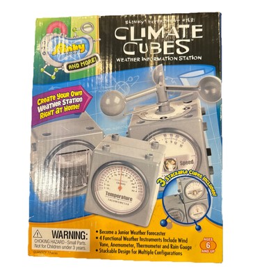 Slinky Brand Scientific Explorer Climate Cubes Weather Information Station - NIB