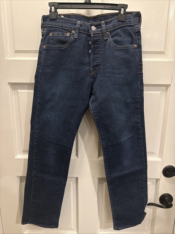 Levi’s 501 Button Fly Blue Jeans 28x30 Denim Levi Pants Men’s Teens 00501-0000