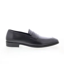Bruno Magli Maiocco Penny Mens Black Loafers & Slip Ons Penny Shoes 10.5
