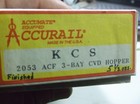 HO Three Bay Hopper Car K.C.S. 5415 Accurail Original Box — photo 2
