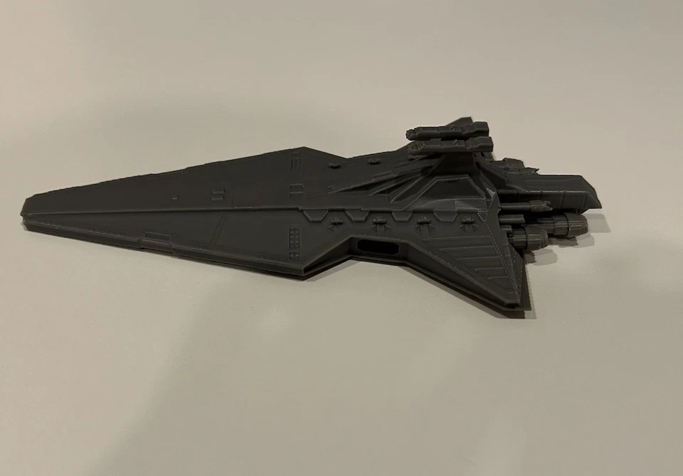 Destructor estelar Star Wars Venator Class impreso en 3D - gris Foto 2 de 4