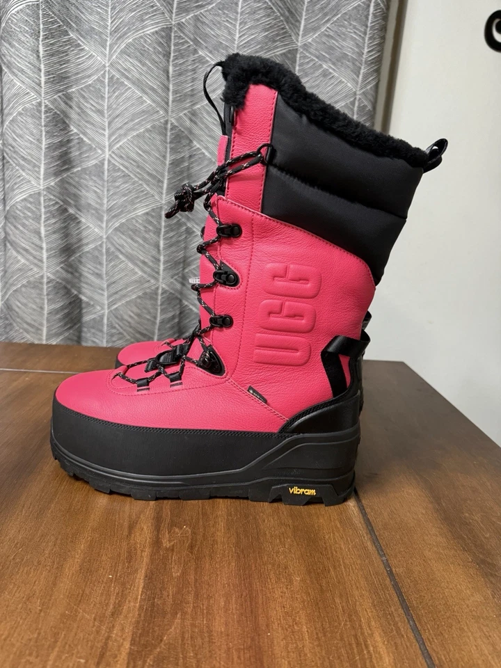 NEW Women's UGG Shasta Gore-Tex GTX Boot Tall Pink Glow Extreme 1151850 10M 11 W - Image 4 of 4