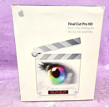 Apple Final Cut Pro HD 4.5 Mac MANUALS ONLY in Box 2003 Real Time Editing
