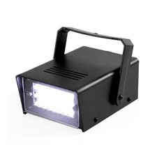 Mini LED Strobe Light 24 Super Bright LED Party Light White Color