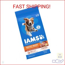 IAMS Proactive Health Healthy Weight Adult Dry Dog Food Chicken  Whole Grain Re