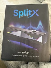 Split X Gaming Sound System RGB   Stereo Speaker   New