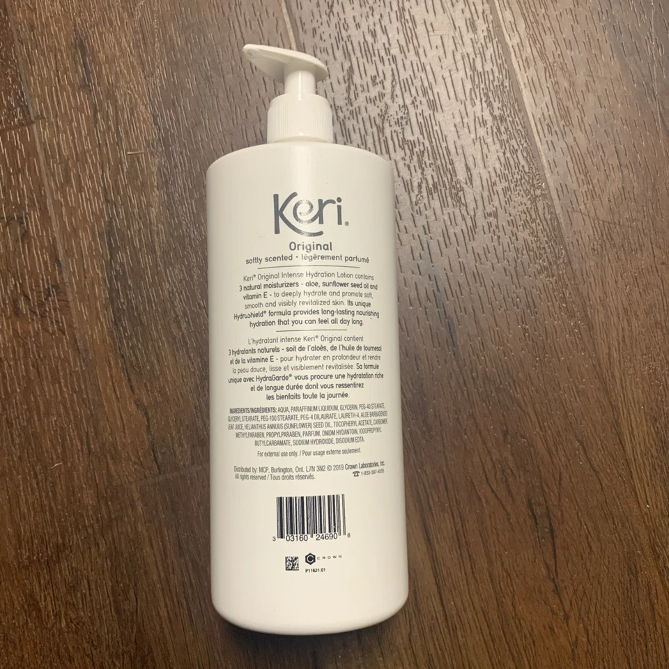 NUEVO Keri Original Loción Hidratante Intensa, Suavemente Perfumada, Bomba, 900 Ml 30.4 Oz Foto 3 de 4
