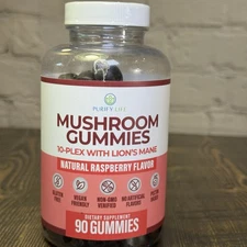Purify Life 10-Plex Lion’s Mane Reishi Shiitake Chaga Mushroom Complex Gummies