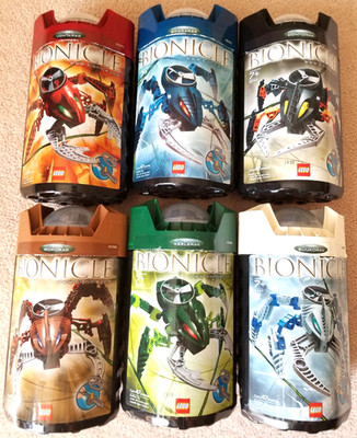 LEGO Bionicle Visorak All 6 Complete Set 8742 8743 8744 8745 8746
