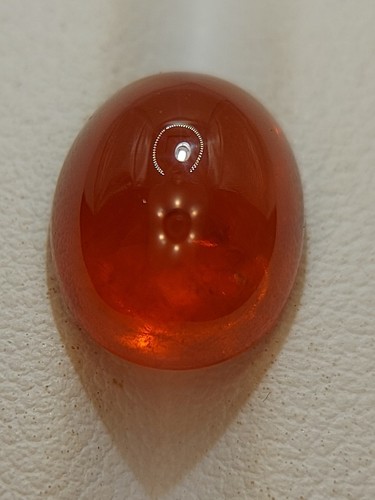 Flashy Fanta garnet gemstone - natural spessartite cabochon 9.05 CTS - Picture 5 of 13