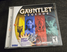 Midway Gauntlet Legends Sega Dreamcast Complete Multiplayer T NTSC-U/C 2000