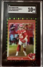 🔥2024 Score - Patrick Mahomes II #137 Extraterrestrial SGC 10 Case Hit