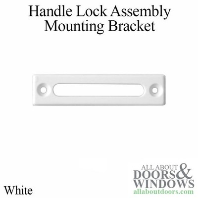 Roto Mounting Bracket Handle Lock Assembly for Casement Window Fits 55656 White
