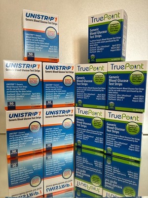 True Point - Unistrip Blood Glucose Strips   500 Count