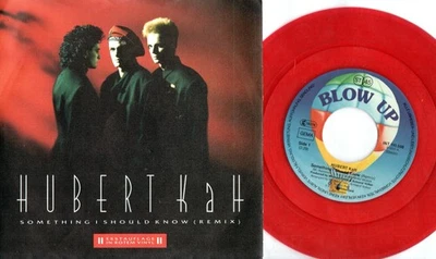 Hubert Kah - Something I Should Know (1986) - 7" Si. Red Vinyl (Erstauflage) !! - Bild 1 von 2