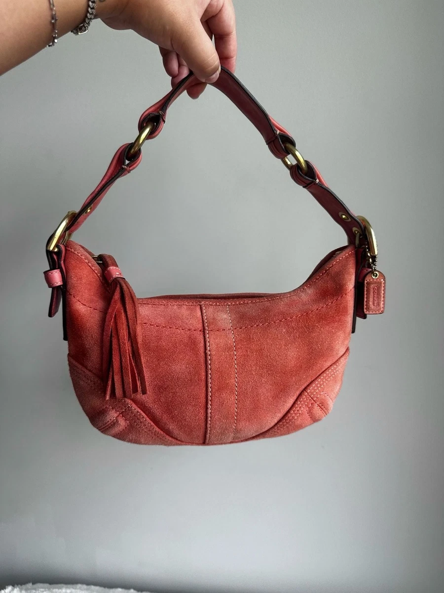 バッグ Y2K COACH Suede Hobo One Shoulder Bag Coach Suede Hobo Bags for Women for sale - eBay