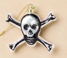 John Derian for Target Glass Skull Ornament – New In Box Christmas 2025