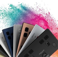 British General EVOLVE Decorative Screwless Switches and Sockets Black Insert