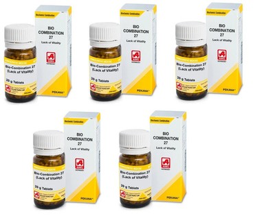 ADEL Bio-Combination 27 Lack of Vitality 5×20g Tablets Natural Energy & Strength