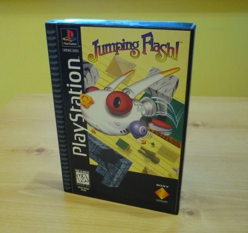 Jumping Flash (Sony PlayStation 1, 1995) CIB & Tested