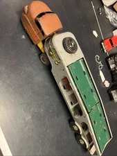 Marx Cross Country Auto Transport Car Carrier Trailer With Wyandotte Cab Truck