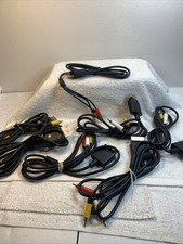 Lot Of 7 Microsoft OEM Xbox 360 Composite AV Video Cable X821376-001 Moreinstore