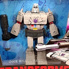 TRANSFORMERS STUDIO SERIES 86 MTMTE MEGATRON  BATTLE DAMAGED  LEADER  NEW Exclsv