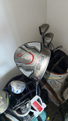 PING G20 Driver 1-Wood 12° Stiff Graphite Shaft Right-Handed TFC 169D