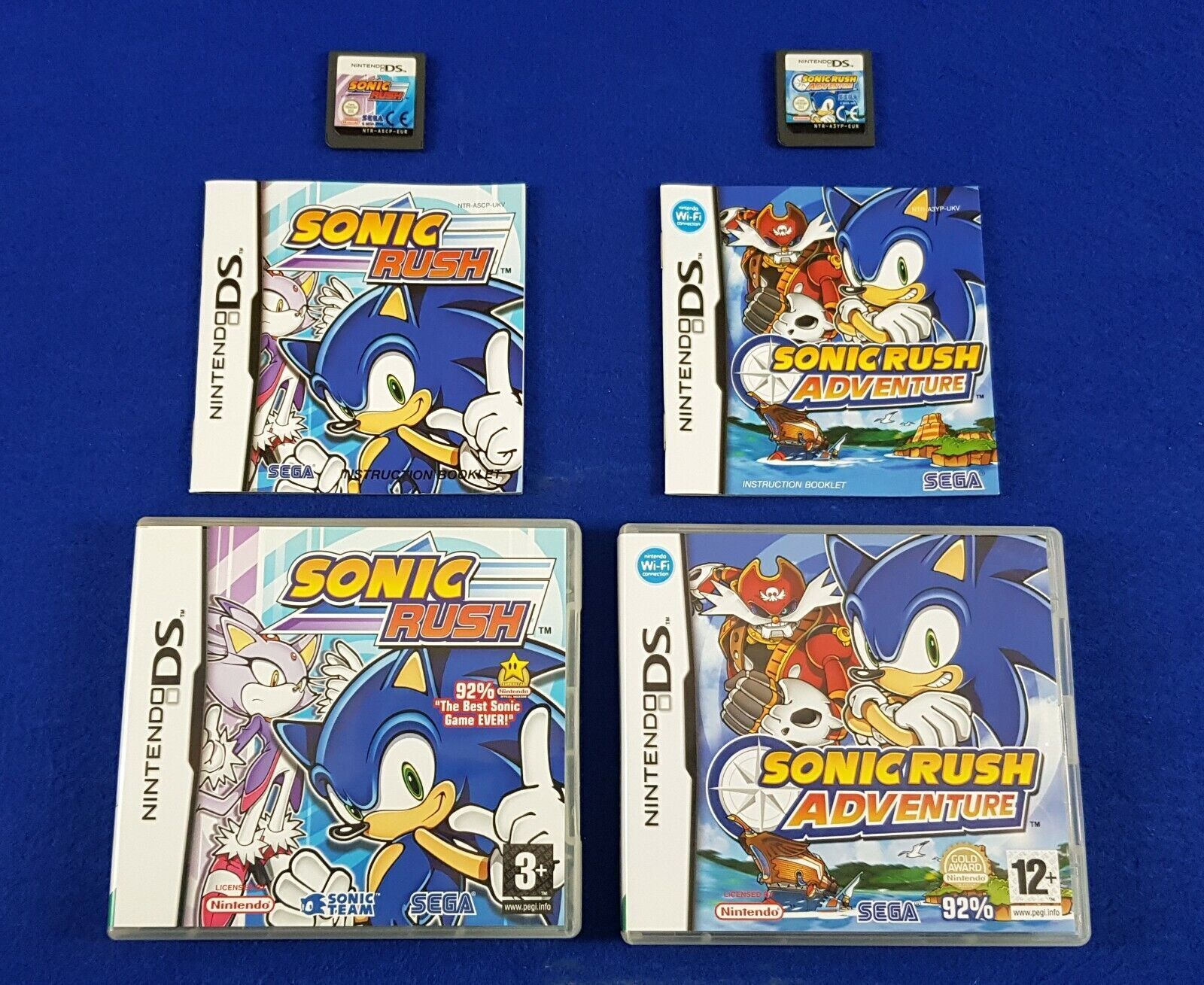 A DS game haul for $45! Highlights are Pokemon, Sonic Classic Collection,  and Puzzler World! : r/nds