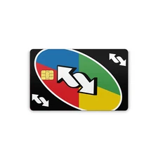 Credit Card Skin Sticker Vinyl Decal Uno