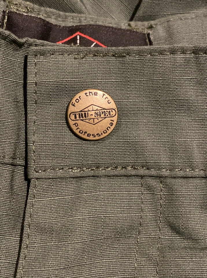 TruSpec Shorts Men 30 Cargo Outdoor Green Series Active Gorpcore 24 7 - Image 4 of 4