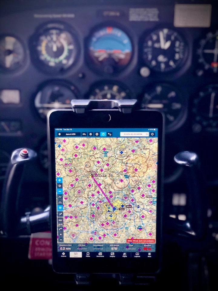 FlightPro Aviator+ Yoke Mount for Phone, iPad, iPad Mini & 11” Pro - Image 4 of 4