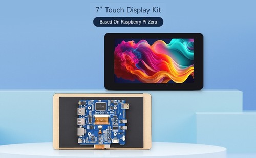 Waveshare 7in Touch Display Kit Raspberry Pi Zero IPS Display 1024x600 - Picture 13 of 17