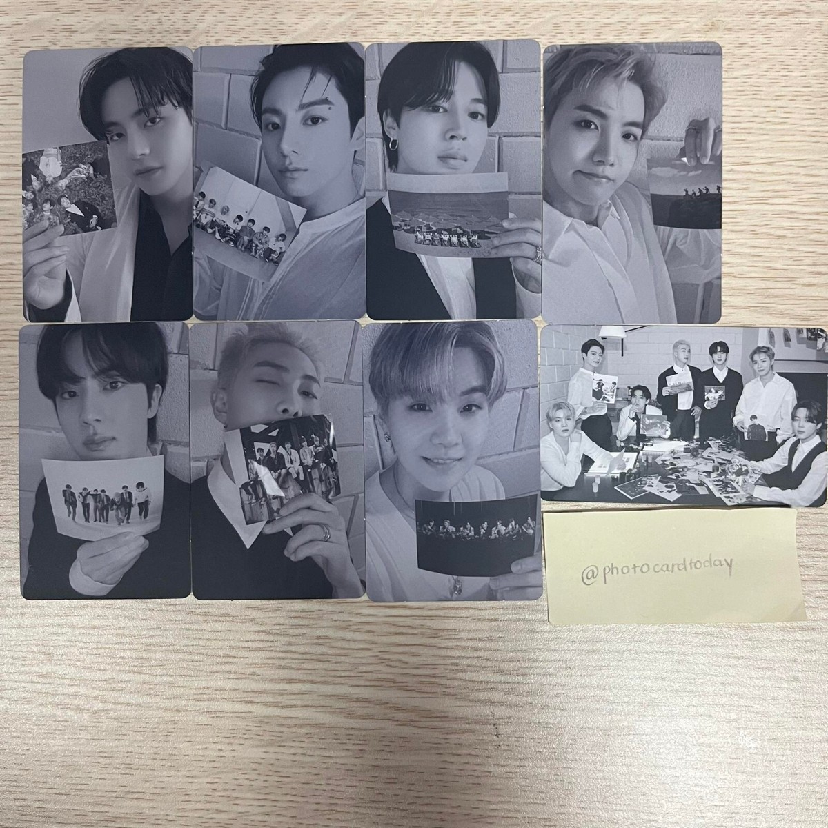 BTS ALBUM PROOF VER STANDARD EDITION PHOTOCARD- POSTCARD - CARD