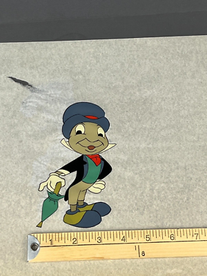 Original Walt Disney Pinocchio JIMINY CRICKET Production Animation