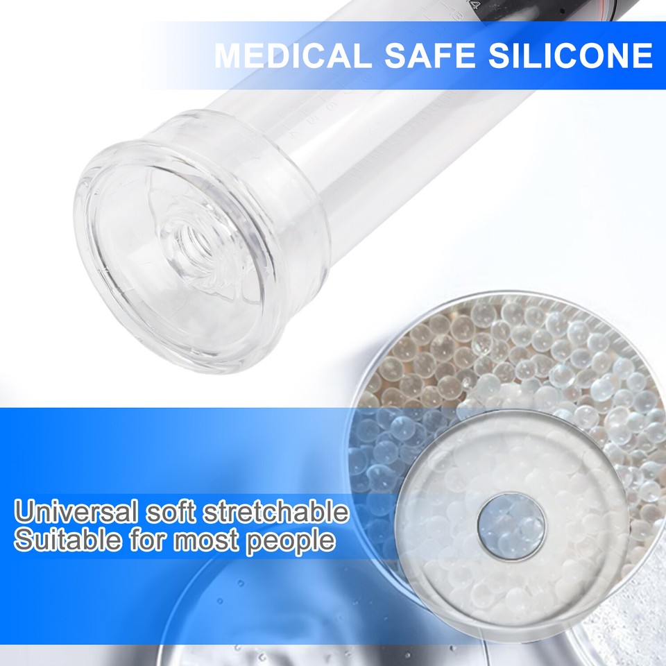 Vacuum Electric Penis Pump Digital rechargeable Male Men Penis Enlarger