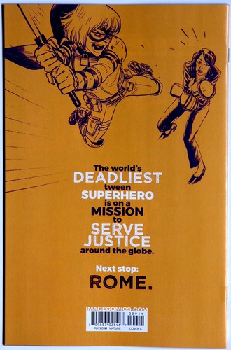 Hit-Girl #9A Rome Part 1 - Image Comics - Rafael Scavone - Rafael Albuquerque - Imagen 2 de 2