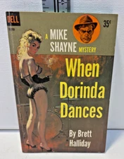 Vintage 1960 First Printing - When Dorinda Dances by Brett Halliday