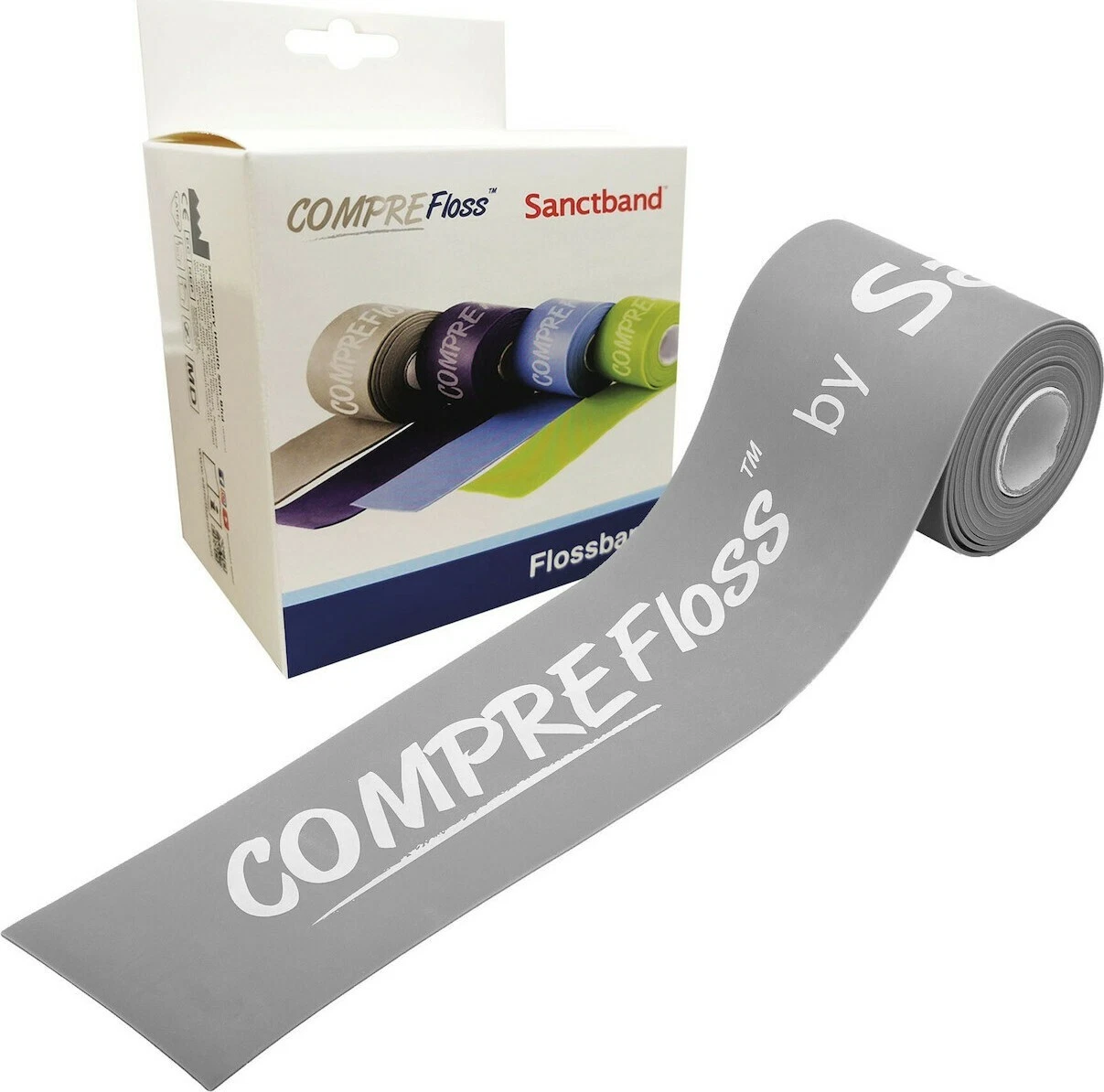 Sanctband Comprefloss Floss Bands Resistance Compression Mobility Recovery 2"X2m