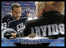 Viktor Arvidsson 2023-24 Upper Deck UD Canvas #C36 NHL Hockey Card Los Angeles
