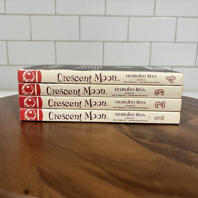 Crescent Moon Set 1-4 by Haruko Iida [Volume 1 2 3 4