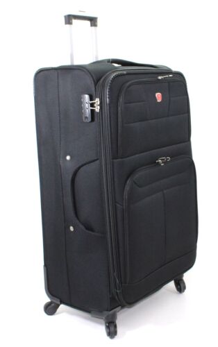 4 Wheel Expandable Large Medium Suitcase Lightweight Cabin Case Luggage Travel - Picture 15 of 43