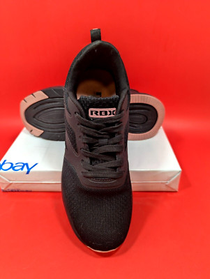 REEBOK WOMEN'S SHOES/SNEAKERS. SIZE: 7. BLACK.PINK STRIPE. WALK.RUN. LIGHTWEIGHT