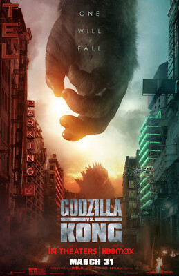 AA1685 Godzilla vs Kong Film By Adam Wingard 2021 IMAX Movie Poster 11x17