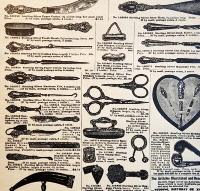 1900 Sterling Tools Vanity Advertisement Victorian Sears Roebuck 5.25 x 7'' 