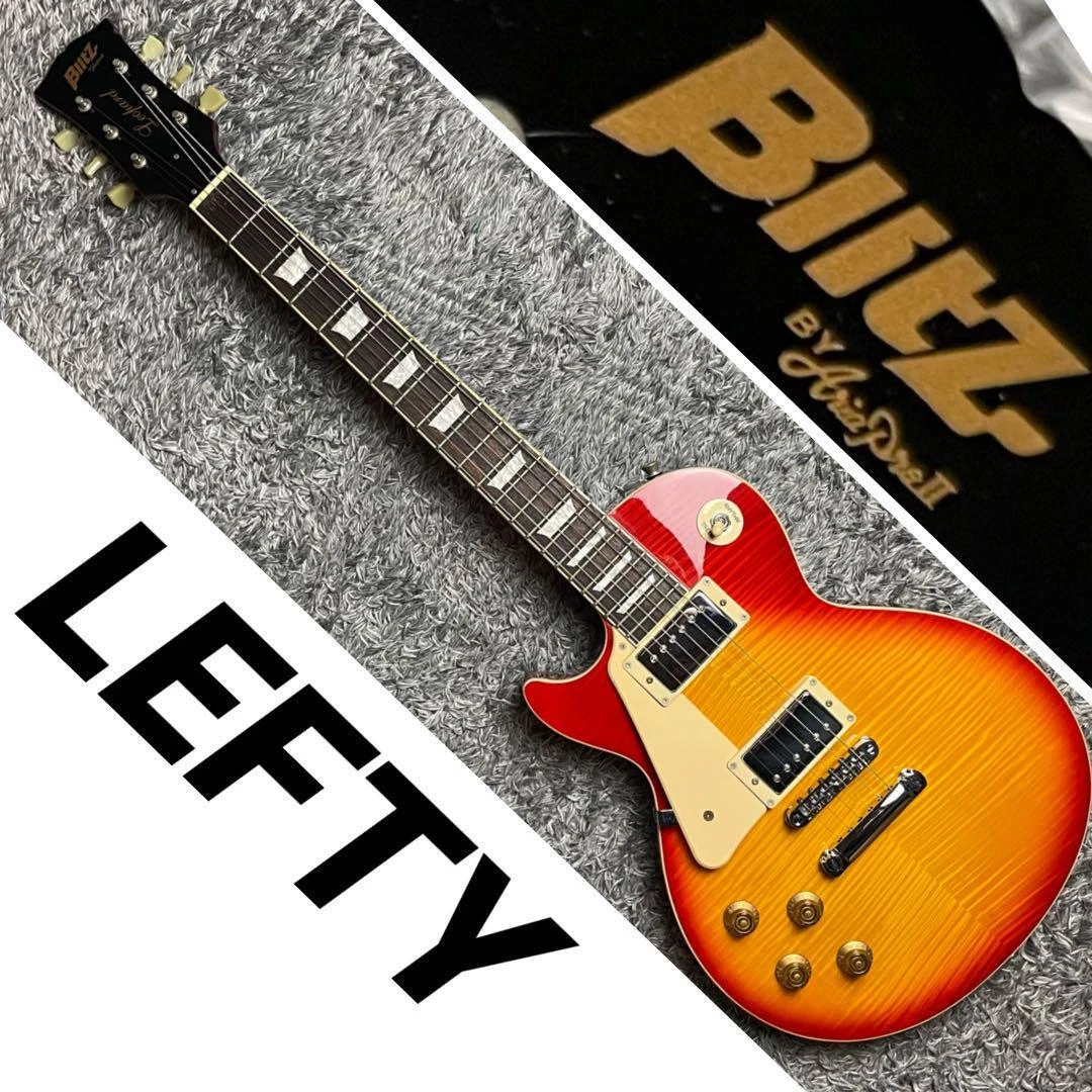 BLITZ by Aria Pro II BLP-450/LH left-handed Les Paul Custom type from japan